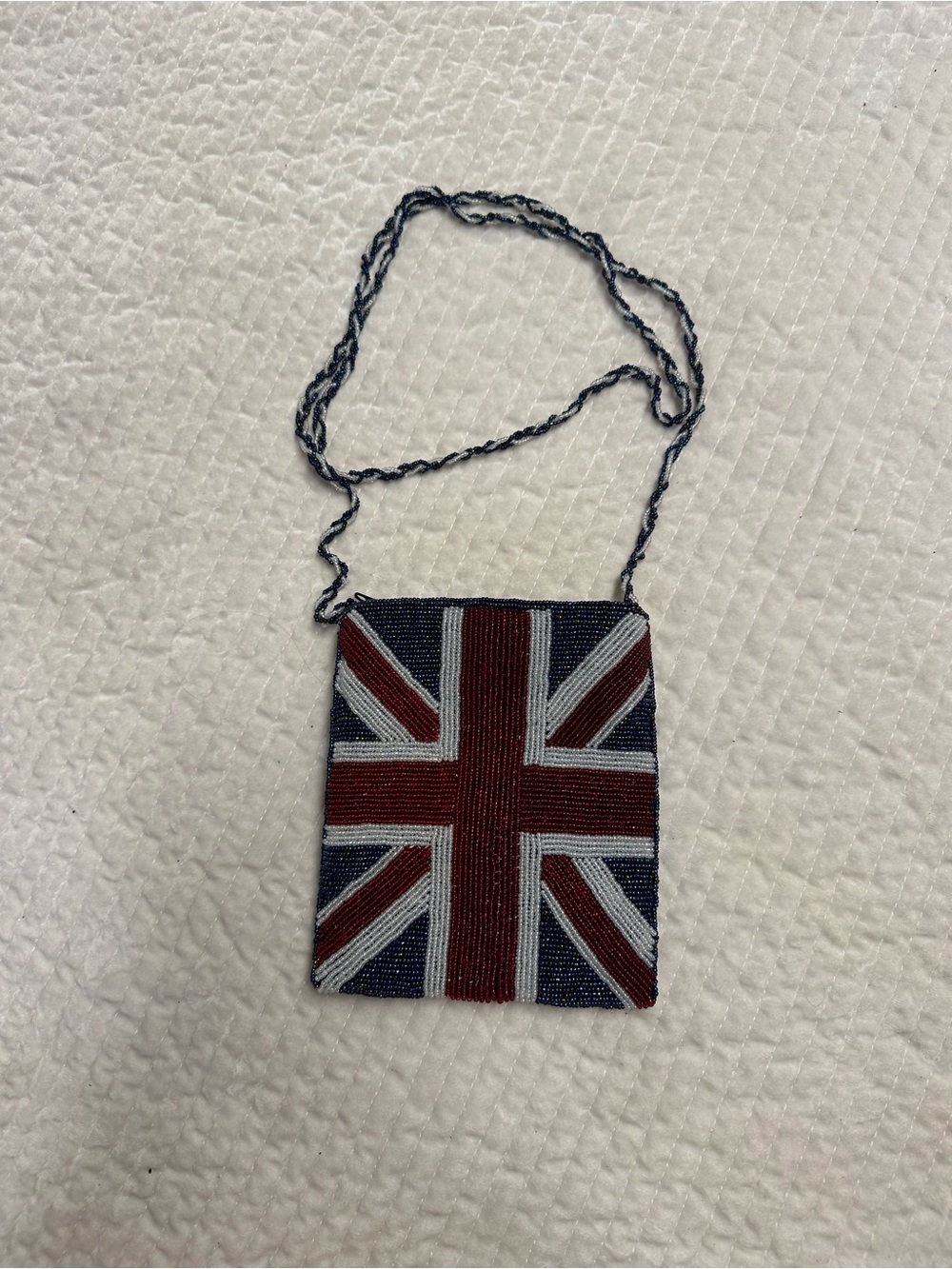 UK Beaded Crossbody Bag